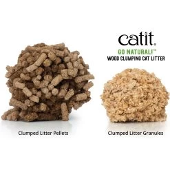 Catit Go Natural Wood Clumping Cat Litter, 6.4-lb Bag -Cat Products Store 756086 PT3. AC SS1800 V1673625870