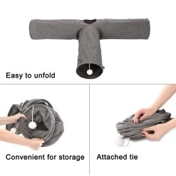 Ownpets T Shape Tunnel Cat Toy -Cat Products Store 759094 PT4. AC SS1800 V1674512017