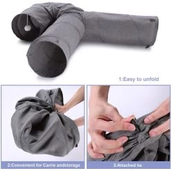 Ownpets U Shape Tunnel Cat Toy -Cat Products Store 759110 PT3. AC SS1800 V1674512020