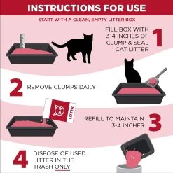 Arm & Hammer Litter Clump & Seal Multi-Cat Scented Clumping Clay Cat Litter 16 Arm & Hammer Litter Clump & Seal Multi-Cat Scented Clumping Clay Cat Litter -Cat Products Store 78026 PT5. AC SS1800 V1660161341