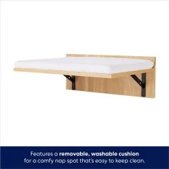 Frisco Cushioned Wall Mounted Cat Wall Shelf & Frisco Cat Silhouette With Bridge Wall Mounted Cat Wall Shelves -Cat Products Store 785550 PT2. AC SS1800 V1677600275