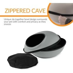 K&H Pet Products Mod Dream Pod Covered Cat Bed For Large Cats, Gray 11 K&H Pet Products Mod Dream Pod Covered Cat Bed For Large Cats, Gray -Cat Products Store 78561 PT2. AC SS1800 V1621348660
