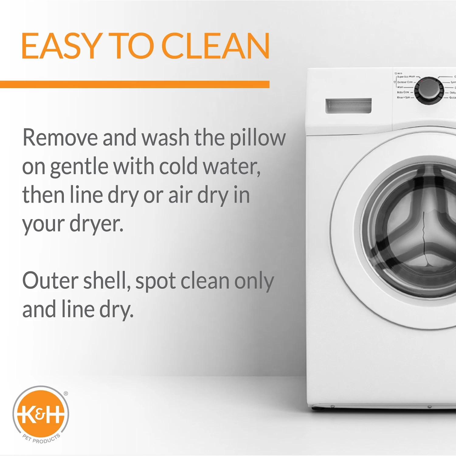 K&H Pet Products Mod Dream Pod Covered Cat Bed For Large Cats, Gray 6 K&H Pet Products Mod Dream Pod Covered Cat Bed For Large Cats, Gray - Image 4