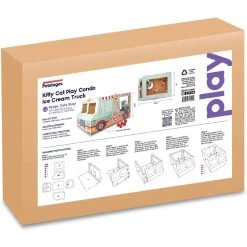 Catstages Kitty Cat Play Condo Ice Cream Truck Cat Toy, Mint -Cat Products Store 786934 PT5. AC SS1800 V1682618028