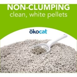 Okocat Dust-Free Unscented Non-Clumping Paper Pellet Cat Litter -Cat Products Store 78964 PT5. AC SS1800 V1588887357