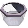 Marshall Skylight Cat & Small-Pet Playpen Cover, Gray, Medium