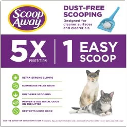 Scoop Away Clump & Lock Scented Clumping Clay Cat Litter -Cat Products Store 80310 PT7. AC SS1800 V1586179741
