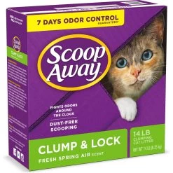 Scoop Away Clump & Lock Scented Clumping Clay Cat Litter -Cat Products Store 80310 PT8. AC SS1800 V1586179750