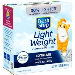 Fresh Step Lightweight Febreze Scented Clumping Clay Cat Litter -Cat Products Store 80336 PT6. AC SS1800 V1694463425