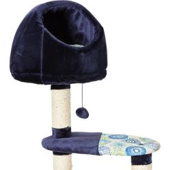 MidWest Feline Nuvo Resort 60-in Faux Fur Cat Tree -Cat Products Store 80352 PT2. AC SS1800 V1525271914
