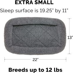 FurHaven Faux Wool Crate Bolster Cat & Dog Bed 14 FurHaven Faux Wool Crate Bolster Cat & Dog Bed -Cat Products Store 804574 PT4. AC SS1800 V1683050575