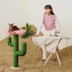 VETRESKA Blooming Cactus 41-in Cat Tree -Cat Products Store 805102 PT7. AC SS1800 V1680527711