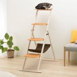 Richell Cat Foldable Ladder -Cat Products Store 812206 PT5. AC SS1800 V1679500241