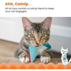 Catstages Garden Fur-ends Plush Catnip Cat Toy, Multicolor, 6 Count 12 Catstages Garden Fur-ends Plush Catnip Cat Toy, Multicolor, 6 Count -Cat Products Store 837478 PT3. AC SS1800 V1681836203