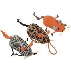 SmartyKat Instincts Safari Sneakers HappyNip Silvervine & Catnip Plush Cat Toys & Launcher Cat Toy, 3-pack & 1 Count -Cat Products Store 847206 PT6. AC SS1800 V1683728564