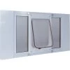 Ideal Pet 23-28 Sash Window Chubby Kat Cat Door, White, Medium
