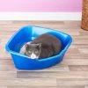 Van Ness High Side Corner Cat Litter Pan, Blue -Cat Products Store 86334 MAIN. AC SS1800 V1565284737