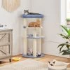 Yaheetech 35.5-in Cat Tree With Space Capsule, Small, Blue & Beige -Cat Products Store 871726 MAIN. AC SS1800 V1686243465