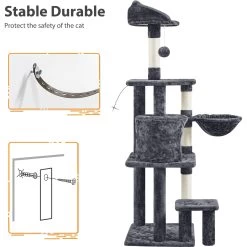 Yaheetech 57-in Cat Tree For Indoor Cats -Cat Products Store 871742 PT8. AC SS1800 V1686247927