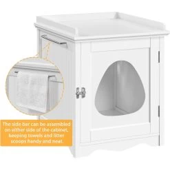 Yaheetech Indoor Cat Litter Box Enclosure -Cat Products Store 871918 PT6. AC SS1800 V1686247986