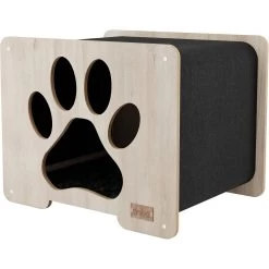 Noba Origin Hut Hideout Paw Head Entry Cat Condo