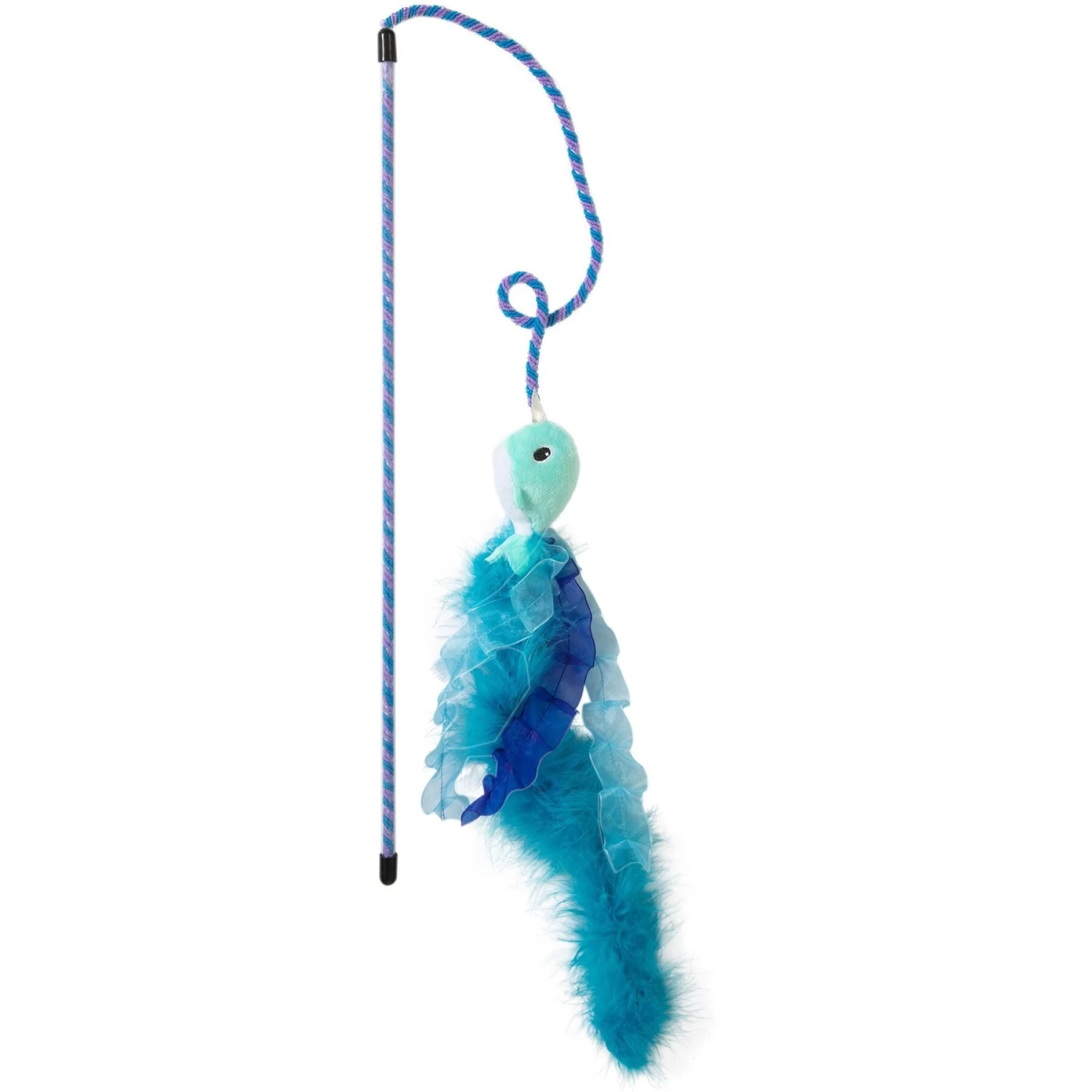 Quirky Kitty Nifty Narwhal Wand Cat Toy 5 Quirky Kitty Nifty Narwhal Wand Cat Toy - Image 3