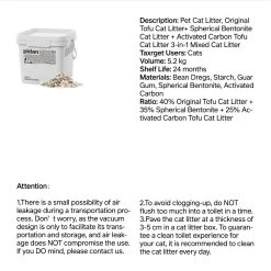 Pidan 3-in-1 Blend Cat Litter, 11.46-lb Bucket -Cat Products Store 922934 PT8. AC SS1800 V1693317636