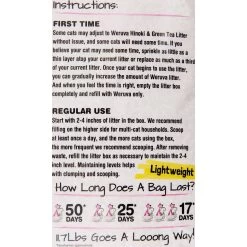 Weruva Classic Fresh Scented Clumping Wood Cat Litter -Cat Products Store 92477 PT6. AC SS1800 V1526416049