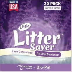 Little Litter Savers Natural Fresh Scent Lavender Cat Litter Deodorizer, 1-oz Bag, 3 Count 15 Little Litter Savers Natural Fresh Scent Lavender Cat Litter Deodorizer, 1-oz Bag, 3 Count -Cat Products Store 931278 PT6. AC SS1800 V1691181517