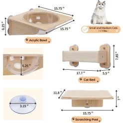 Coziwow 3 Pieces Wall Mounted Cat Perch Set -Cat Products Store 941694 PT3. AC SS1800 V1700859193