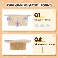 Coziwow 3 Pieces Wall Mounted Cat Perch Set -Cat Products Store 941694 PT4. AC SS1800 V1700859193