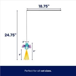 Frisco Colorful Springs Cat Toy & Frisco Bird With Feathers Teaser Wand Cat Toy With Catnip 17 Frisco Colorful Springs Cat Toy & Frisco Bird With Feathers Teaser Wand Cat Toy With Catnip -Cat Products Store 962126 PT6. AC SS1800 V1694782921