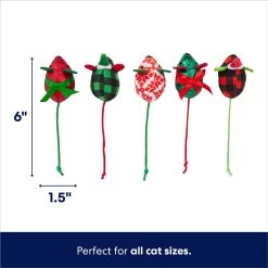 Frisco Holiday Moppy Ball Cat Toy With Catnip, 3 Count & Frisco Holiday Mice Cat Toy With Catnip, 5 Count 17 Frisco Holiday Moppy Ball Cat Toy With Catnip, 3 Count & Frisco Holiday Mice Cat Toy With Catnip, 5 Count -Cat Products Store 986150 PT6. AC SS1800 V1698257789