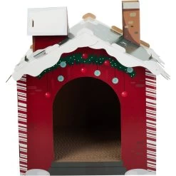 Frisco Holiday Christmas Tree Cardboard Cat House & Frisco Holiday Santa's Workshop Cardboard Cat House -Cat Products Store 986190 PT7. AC SS1800 V1698257790